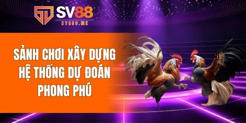 Sảnh chơi xây dựng hệ thống dự đoán phong phú